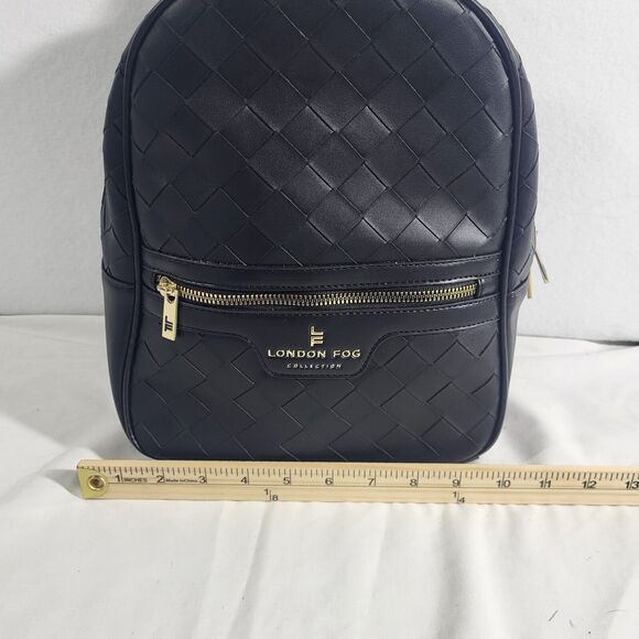 London Fog Black Back Pack  Purse New With Tags main image 16